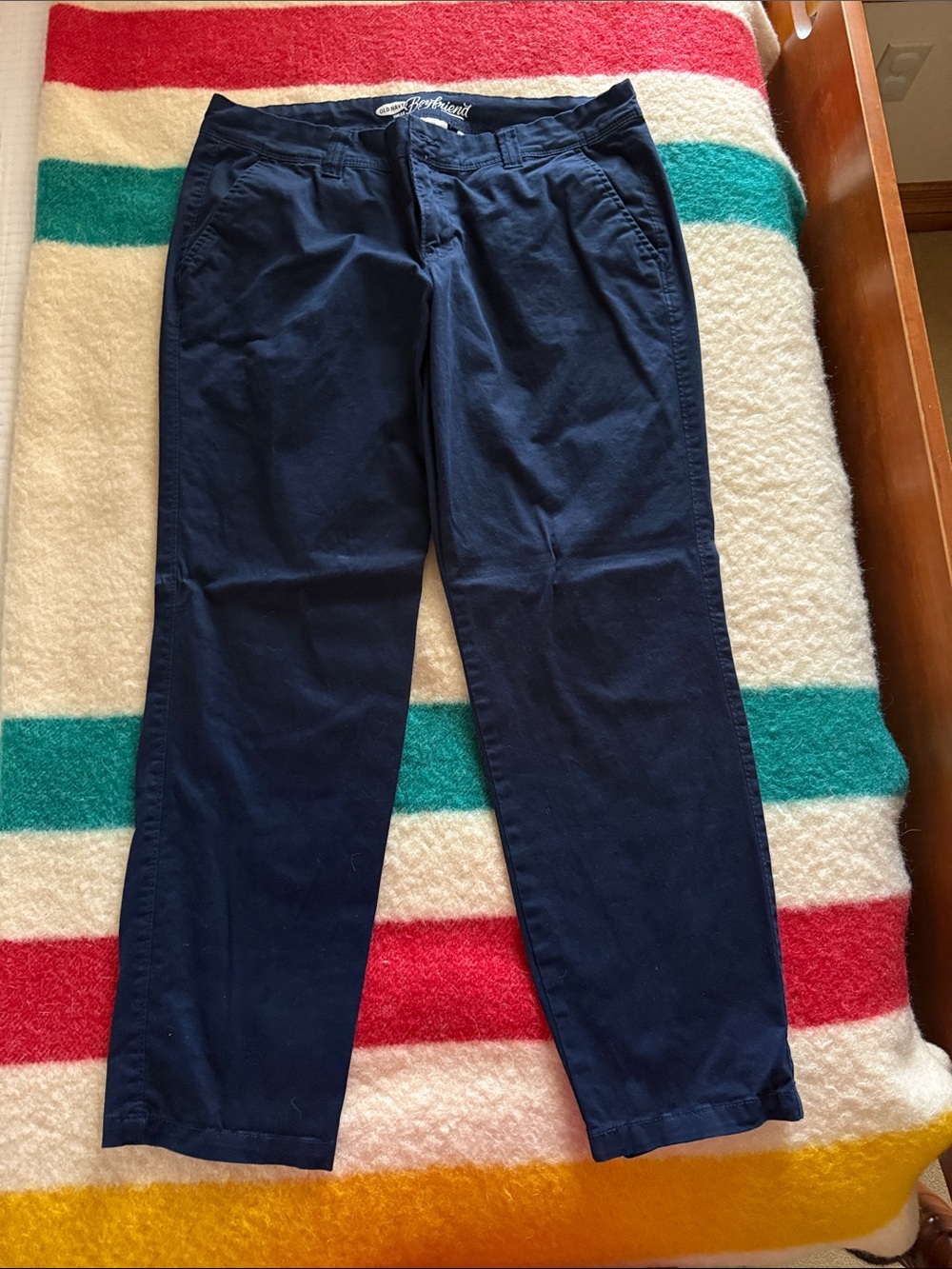 Old Navy Navy Boyfriend Chinos